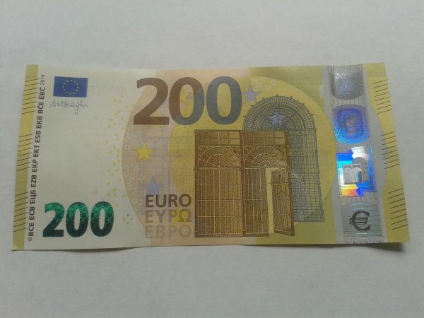 200 euro banknote for sale