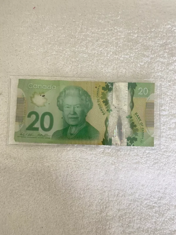 canadian 20 dollar bill